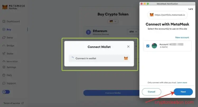 Conectar una billetera