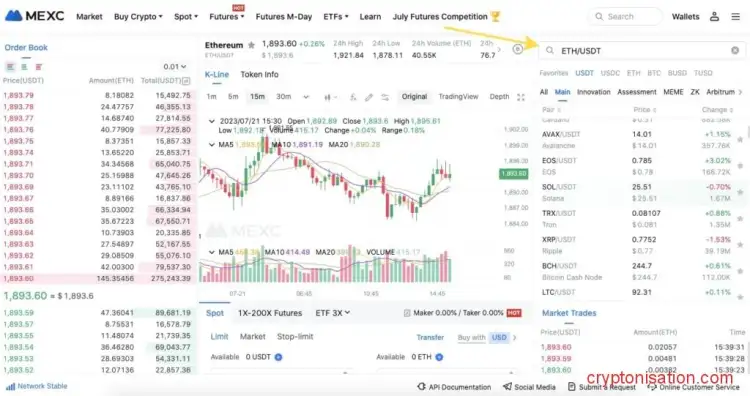 Seleccionar un par de trading