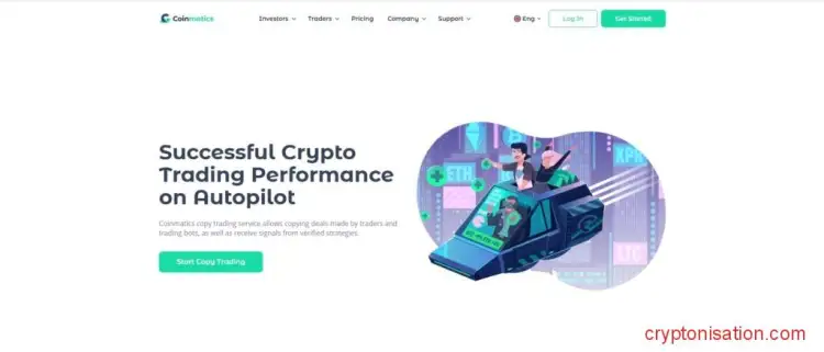 Serwis do kopiowania transakcji CoinMaticks