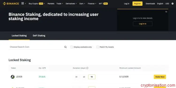 Staking kryptowalut