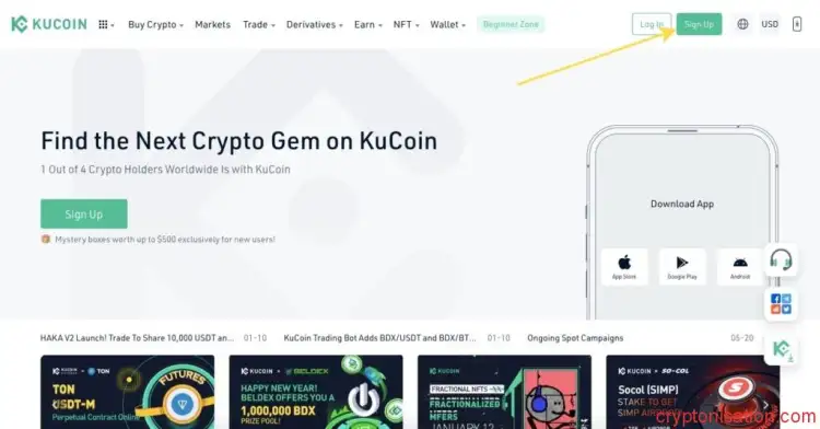 Giełda kryptowalut Kucoin