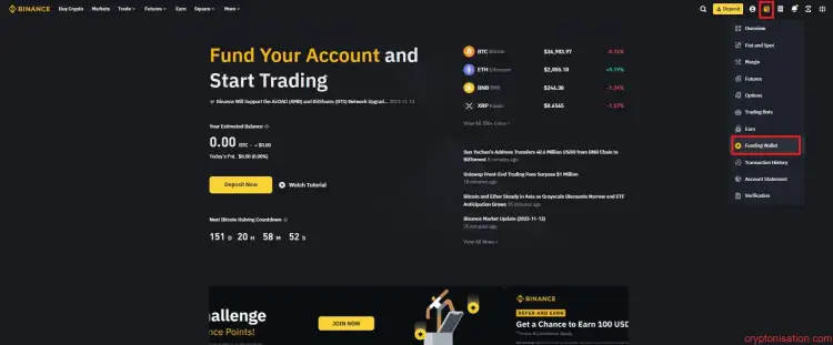 Binance Cüzdanı
