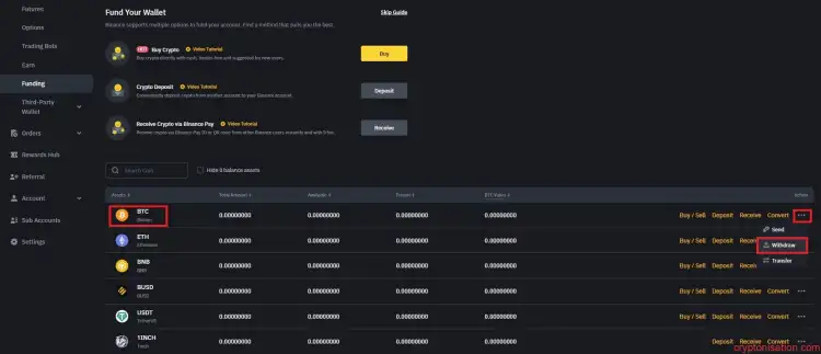 Funding Wallet