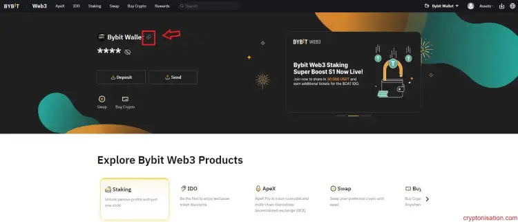 Bybit Wallet Adresi Nerede Görüntülenir