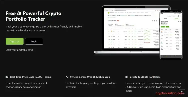 Трекер CoinGecko