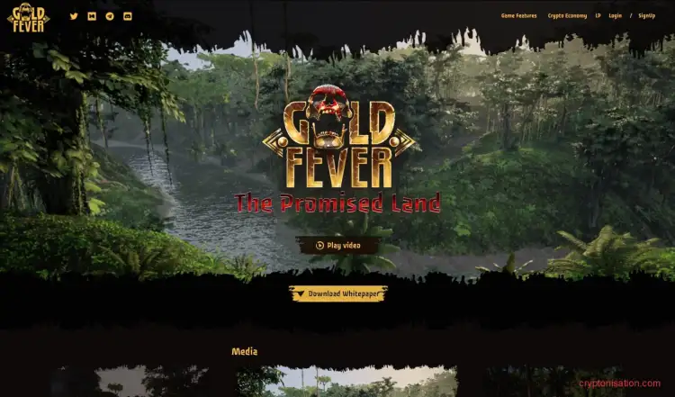 Главная страница goldfever.io