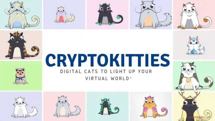 Баннер игры Сryptokitties