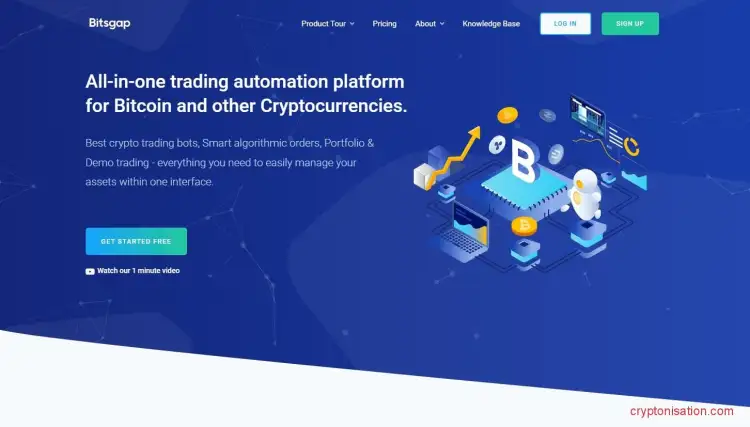 Главная страница Bitsgap