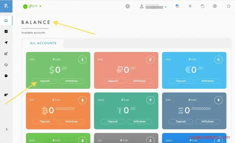 Покупка TRX через PAYEER