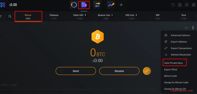 Приватные ключи ETH
