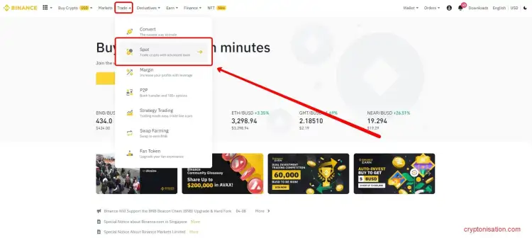 Покупка Monero на бирже Binance