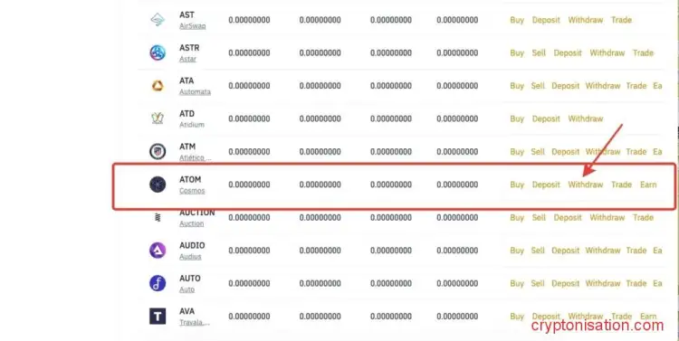 Вывод ATOM
