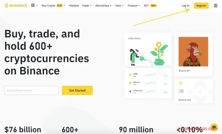 Регистрация и обзор работы Binance в Казахстане