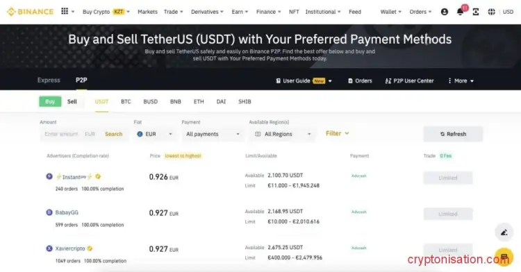 Binance P2P