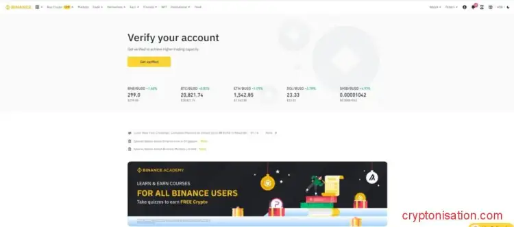 Стейкинг на Бинанс