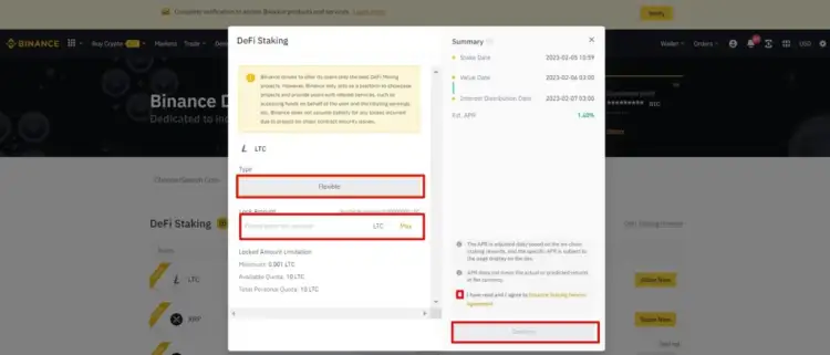 DeFi Staking