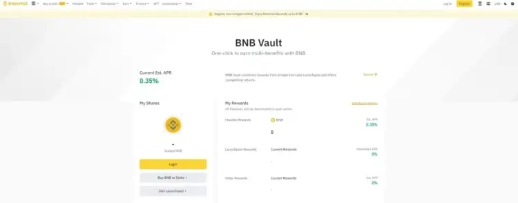 BNB Vault