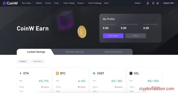 CoinW Earn