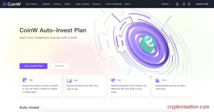 Обзор криптобиржи CoinW