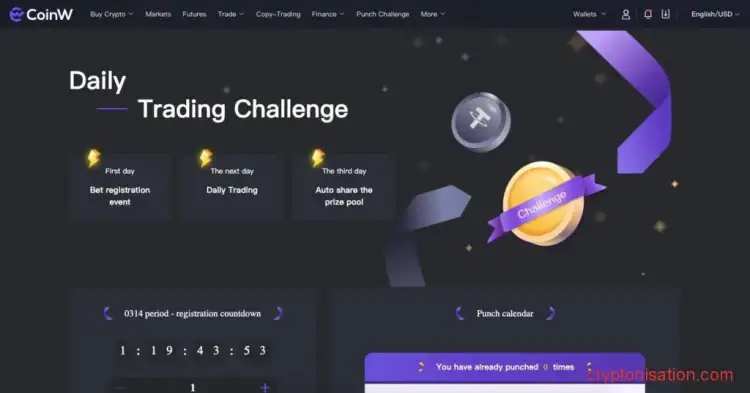 Обзор криптобиржи CoinW
