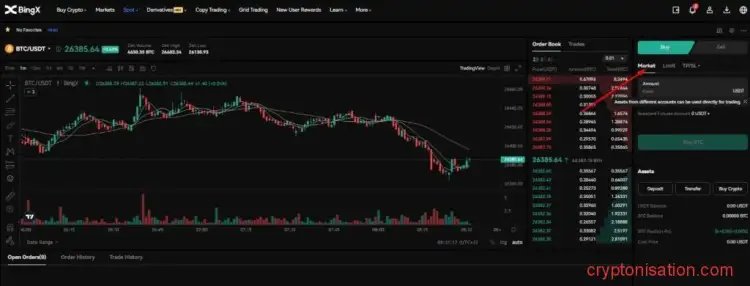 Cumpărarea de criptomonede. Pasul 4