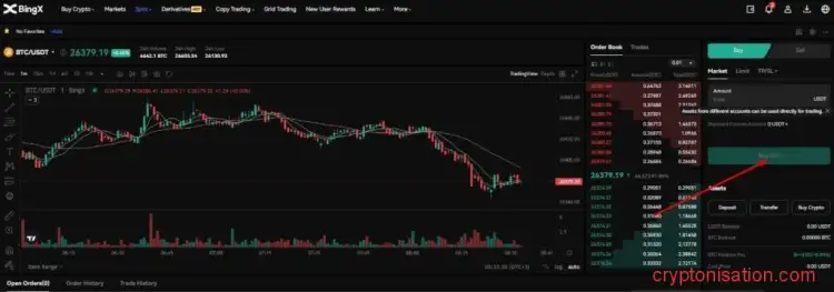 Cumpărarea de criptomonede. Pasul 6