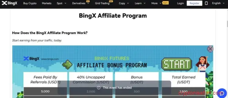 Programul de afiliere