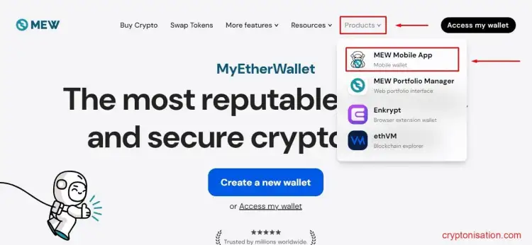MyEtherWallet MEW кошелек