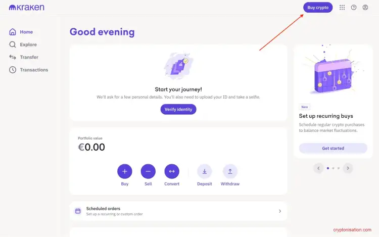 Comprar criptomonedas