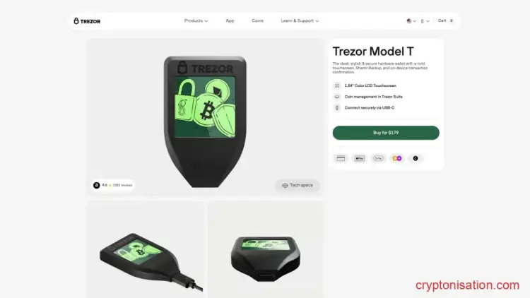 Trezor Model T
