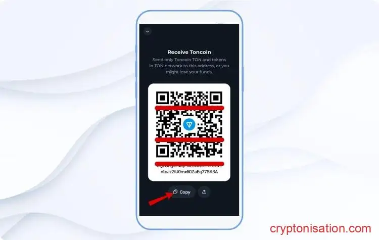 Пошаговая инструкция по выводу средств с Tonkeeper