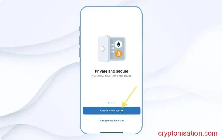 Создание Trust Wallet