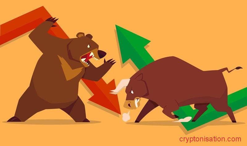Niedźwiedzie i byki na rynku kryptowalut zarabiają inaczej