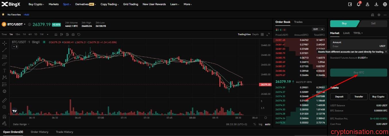 Kripto Para Satın Alma. Adım 6