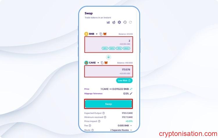 Kripto Para Satın Alma/Satma Formu