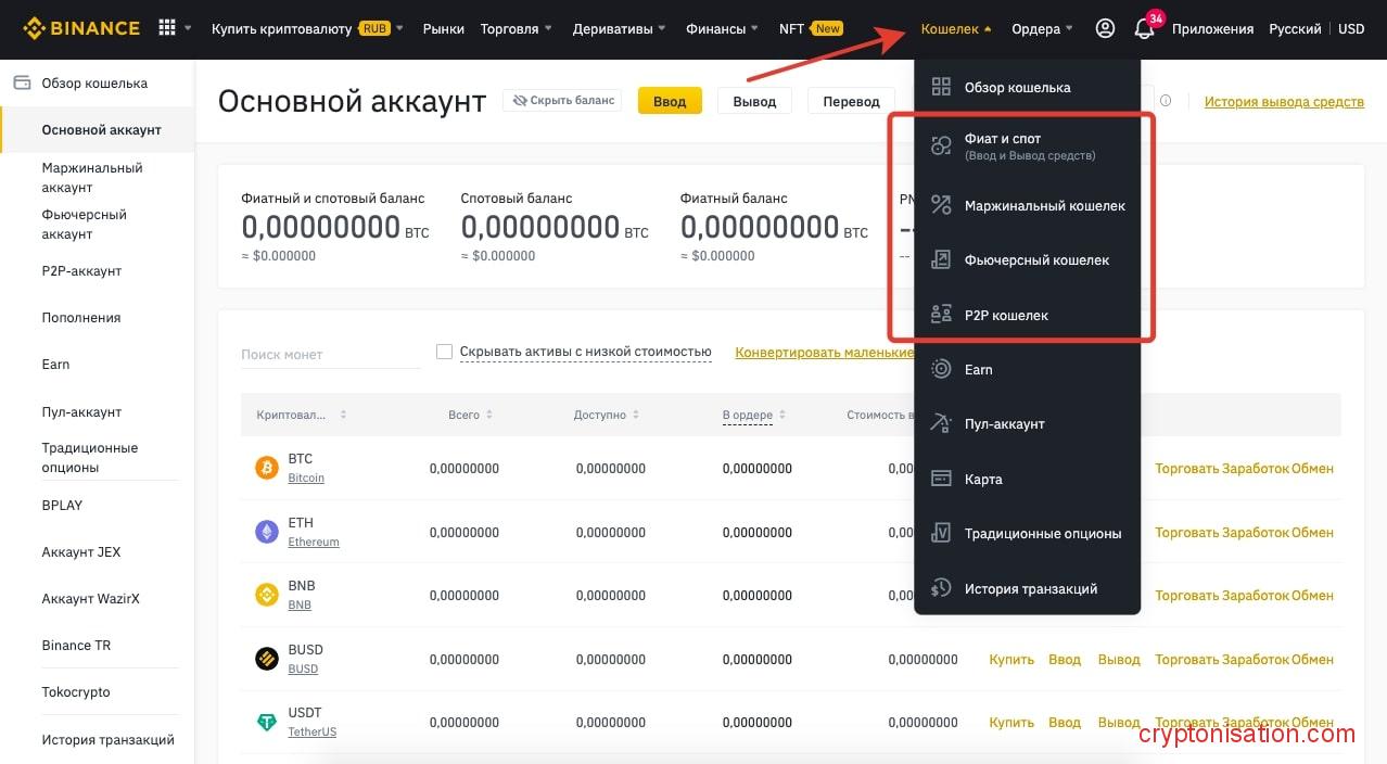 Карта бинанс заказать