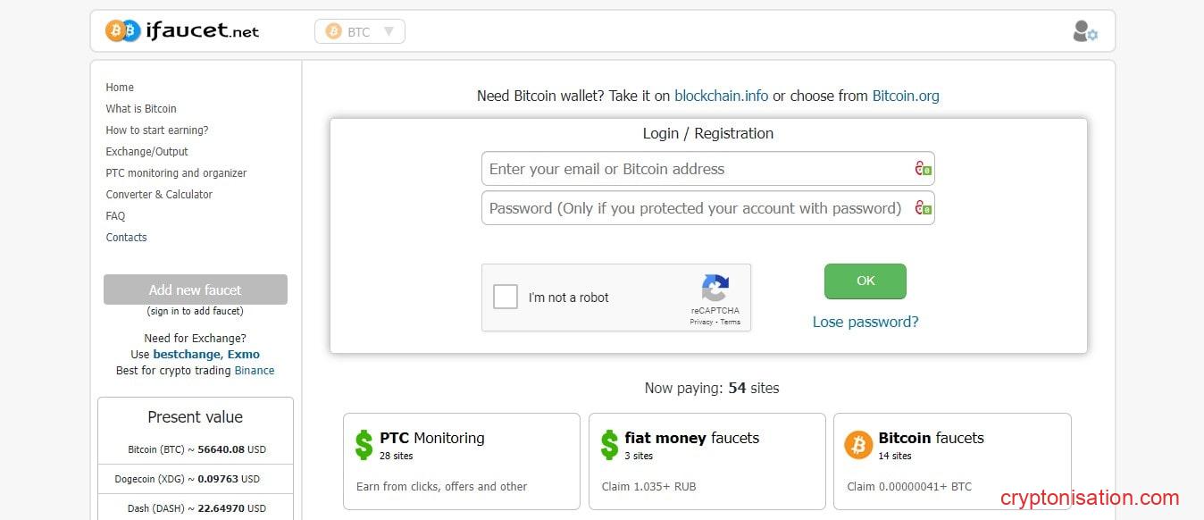 Что такое биткоин кран?