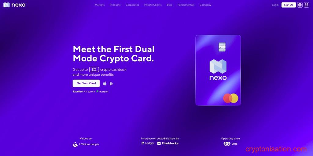 Nexo card